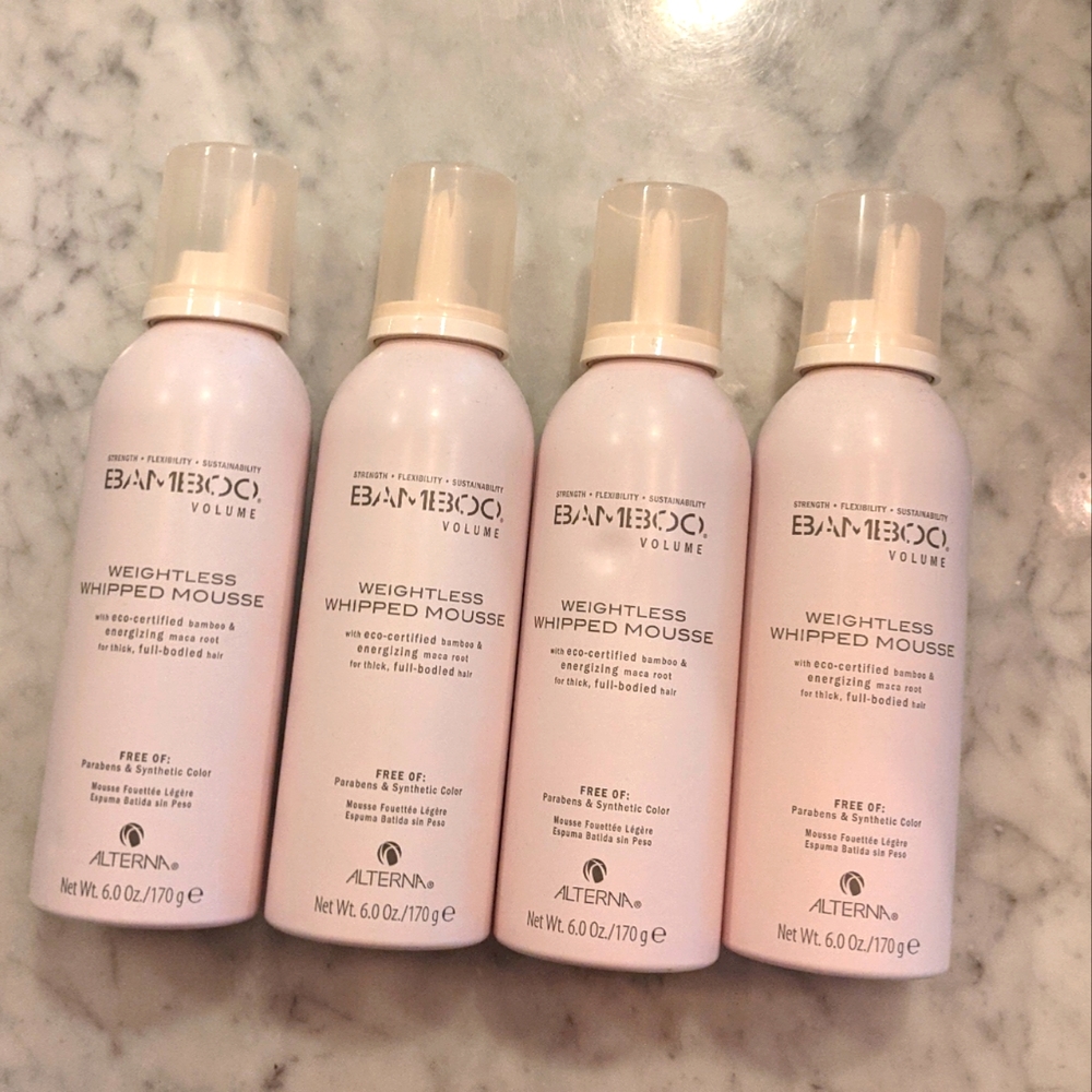 Alterna Bamboo weightless wipped mousse